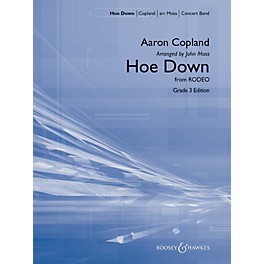 Boosey and Hawkes Hoe Down (from Rodeo) Concert Band Level 3 Composed by Aaron Copland Arranged by John Moss