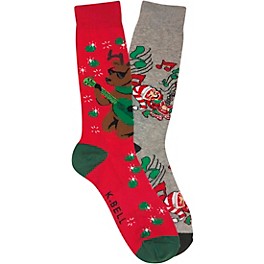 K. Bell Holiday Socks, 2-Pack