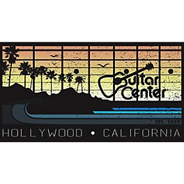 Guitar Center Hollywood - California Sunset Magnet