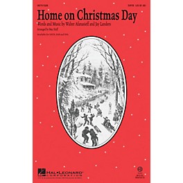Hal Leonard Home on Christmas Day SATB by Kristin Chenoweth arranged by Mac Huff