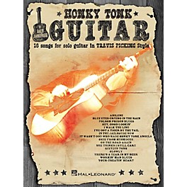 Hal Leonard Honky Tonk Guitar (16 Songs for Solo Guitar in Travis Picking Style) Guitar Solo Series Softcover