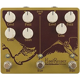 Open Box EarthQuaker Devices Hoof Reaper V2 Effects Pedal