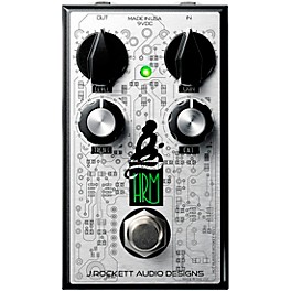 Open Box J.Rockett Audio Designs Hot Rubber Monkey (HRM) Overdrive Effects Pedal Level 1 Black and Silver