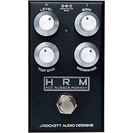 Open Box J.Rockett Audio Designs Hot Rubber Monkey V2 Overdrive Effects Pedal Level 1 Black