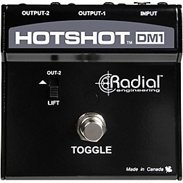 Radial Engineering HotShot DM1 Microphone Signal Muting Footswitch