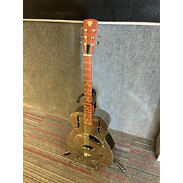 Used Dobro Hound Dog M14 Metalbody Roundneck Resonator Guitar
