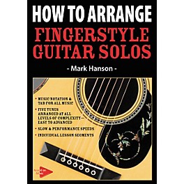 Music Sales How To Arrange Fingerstyle Guitar Solos (DVD)