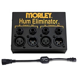 Morley Hum Removal Bundle With Humno and MHE 2-Channel Hum Eliminator