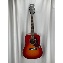Used Epiphone Hummingbird Acoustic Guitar