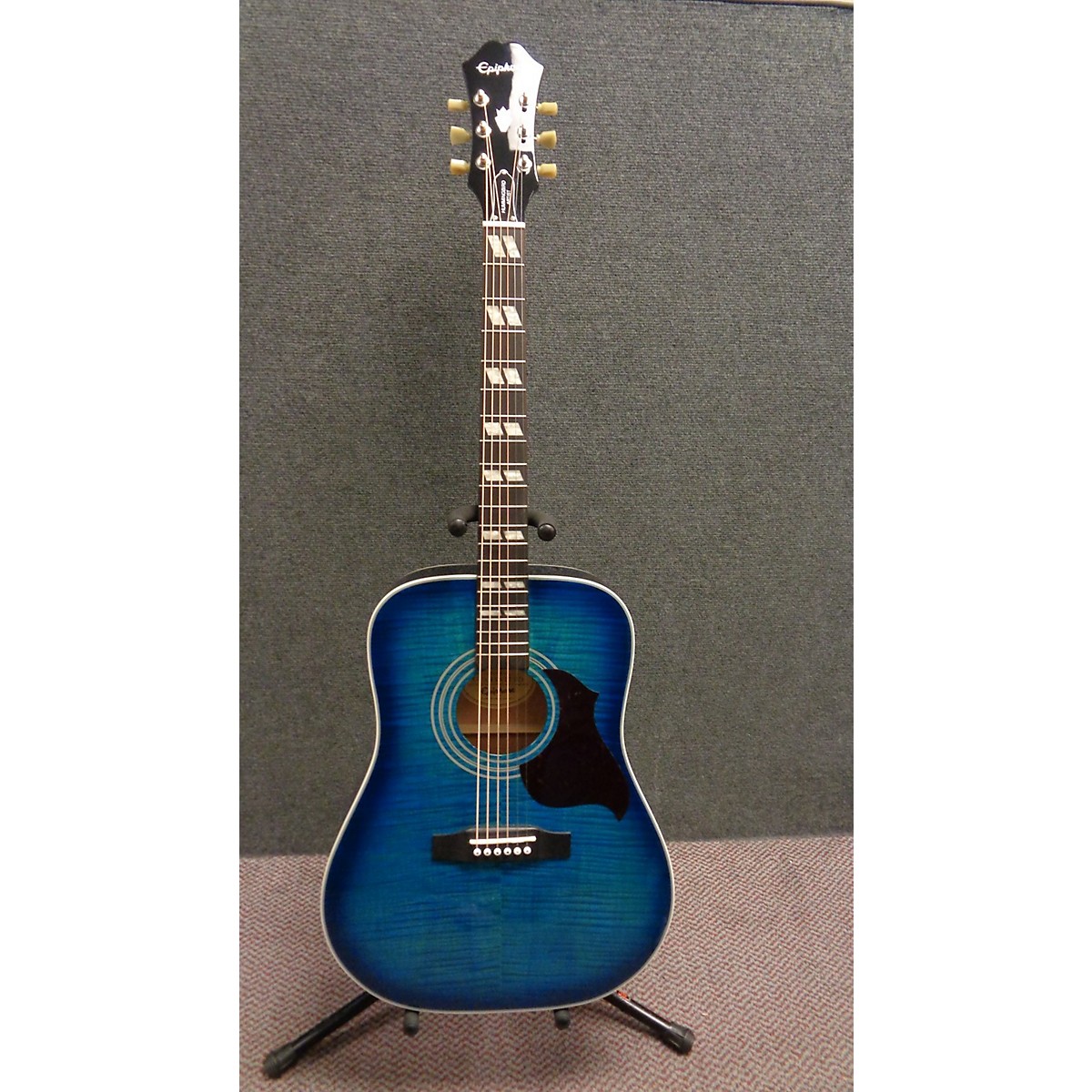 Used Epiphone Hummingbird Artist Acoustic Guitar Guitar