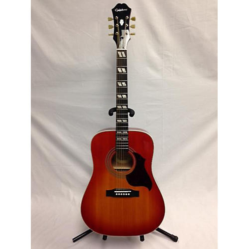 Used Epiphone Hummingbird Artist Acoustic Guitar Guitar