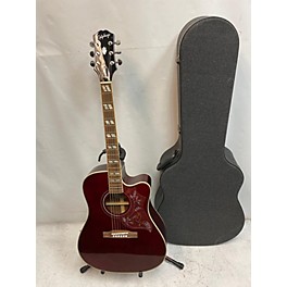 Used Epiphone Hummingbird Ec Acoustic Guitar