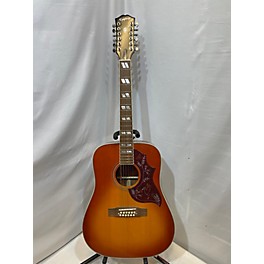 Used Epiphone Hummingbird. 12 String Acoustic Electric Guitar