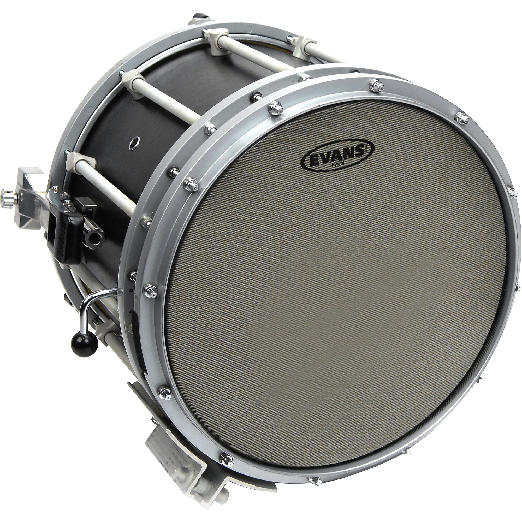Evans Hybrid Marching Snare Drum Batter Head Gray 14 in. Guitar Center