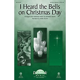Daybreak Music I Heard the Bells on Christmas Day CHOIRTRAX CD Arranged by Dennis Allen