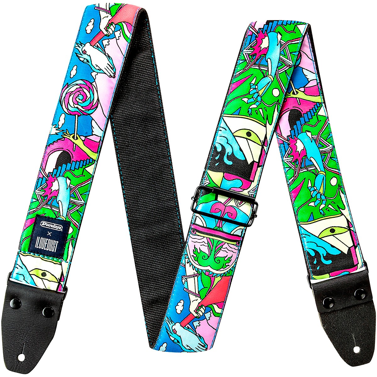 Dunlop I Love Dust Guitar Strap Dust Sucker Guitar Center