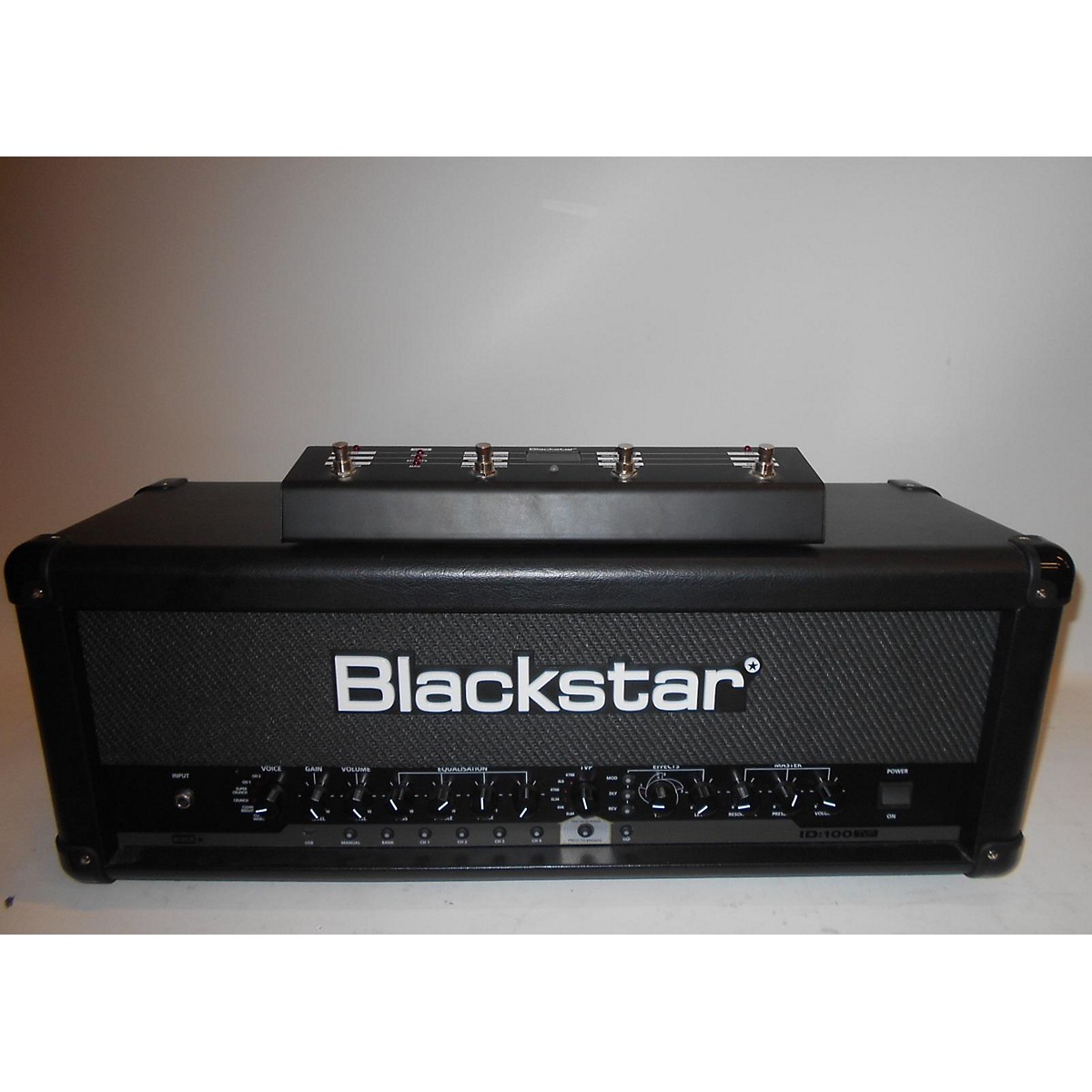 Used Blackstar ID100H 100W Programmable Solid State Guitar Amp Head