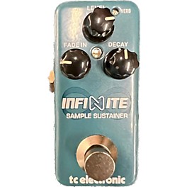 Used TC Electronic INFINITE SAMPLE SUSTAINER Effect Pedal