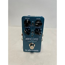 Used TC Electronic INFINITE SAMPLE SUSTAINER Effect Pedal