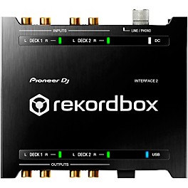 Open Box Pioneer DJ INTERFACE 2 USB Audio Interface DVS with rekordbox dj Level 1 Regular