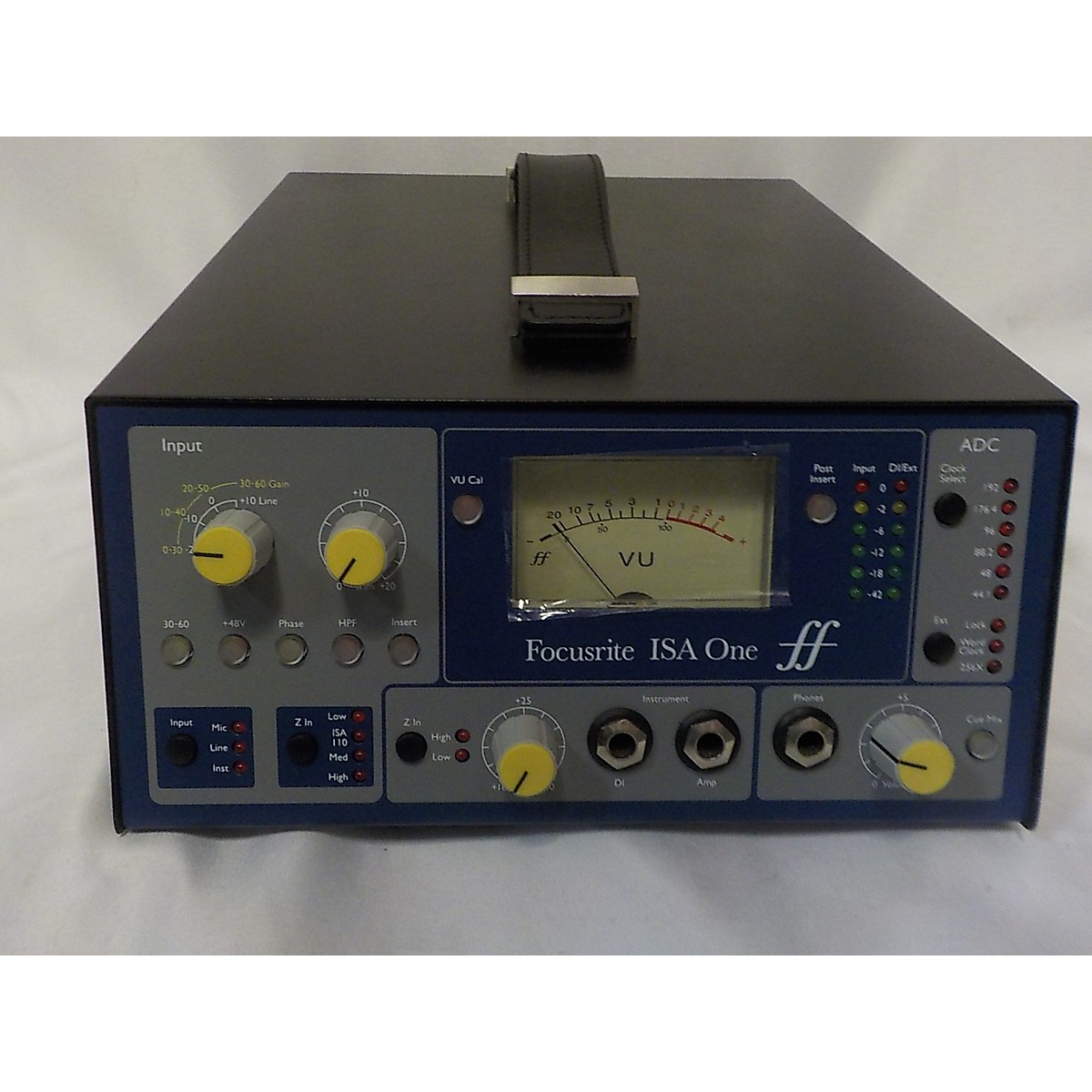 Used Focusrite ISA One VU Meter Microphone Preamp Guitar Center