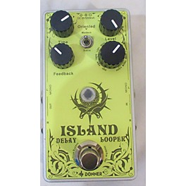 Used Donner ISLAND DELAY LOOPER Effect Pedal