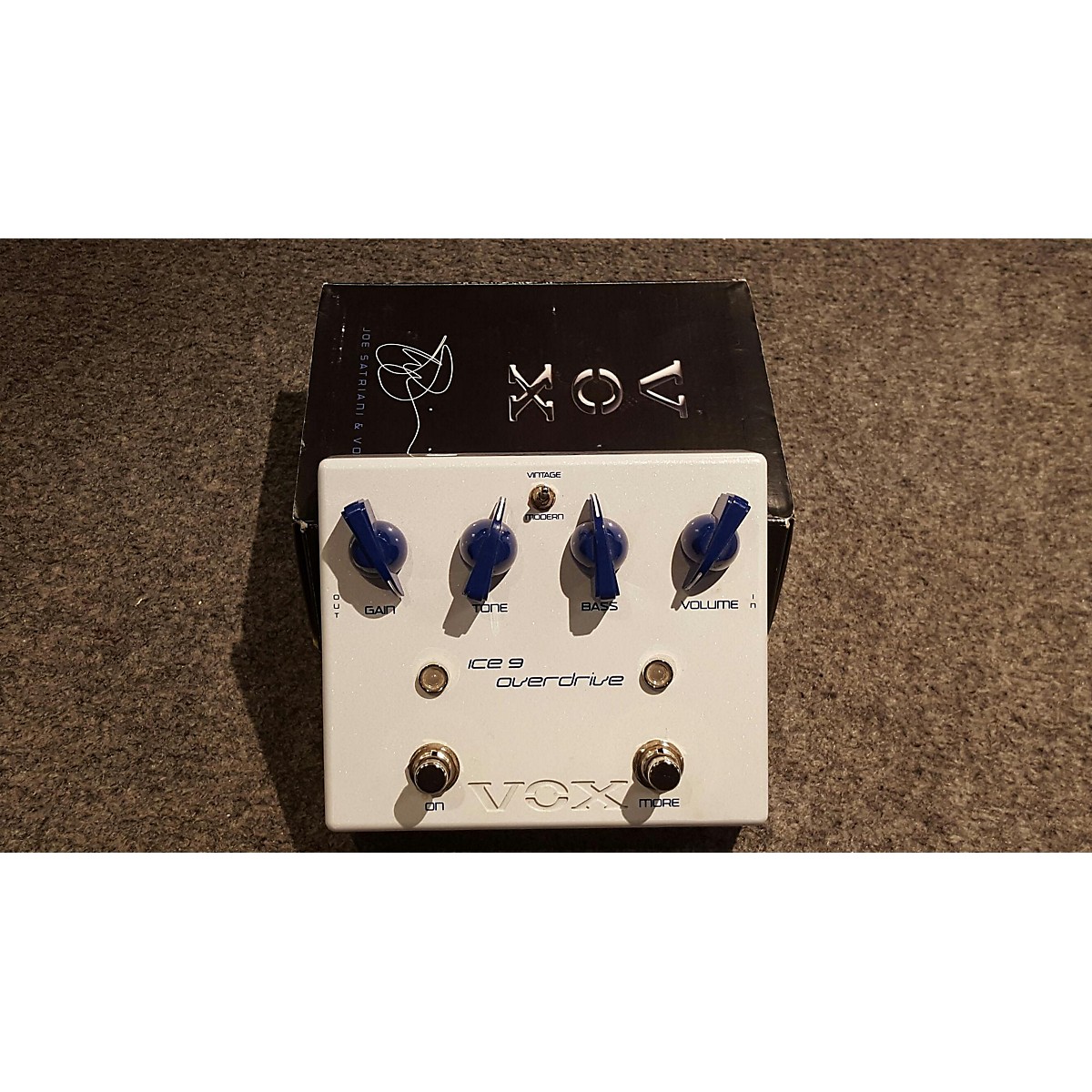 Used Vox Ice 9 Overdrive Effect Pedal Guitar Center