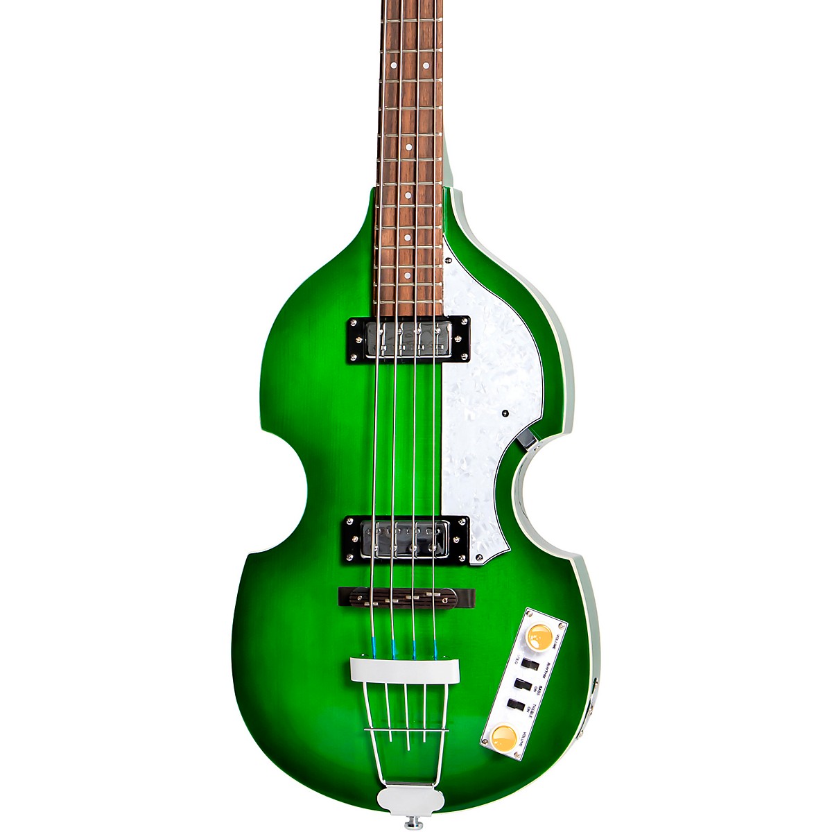 Hofner Ignition Series Violin Bass Green Burst | Guitar Center