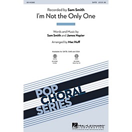 Hal Leonard I'm Not the Only One SSA by Sam Smith Arranged by Mac Huff
