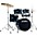 TAMA Imperialstar 5-Piece Complete Drum Set With 18" Bass Drum and MEINL HCS Cymbals Dark Blue