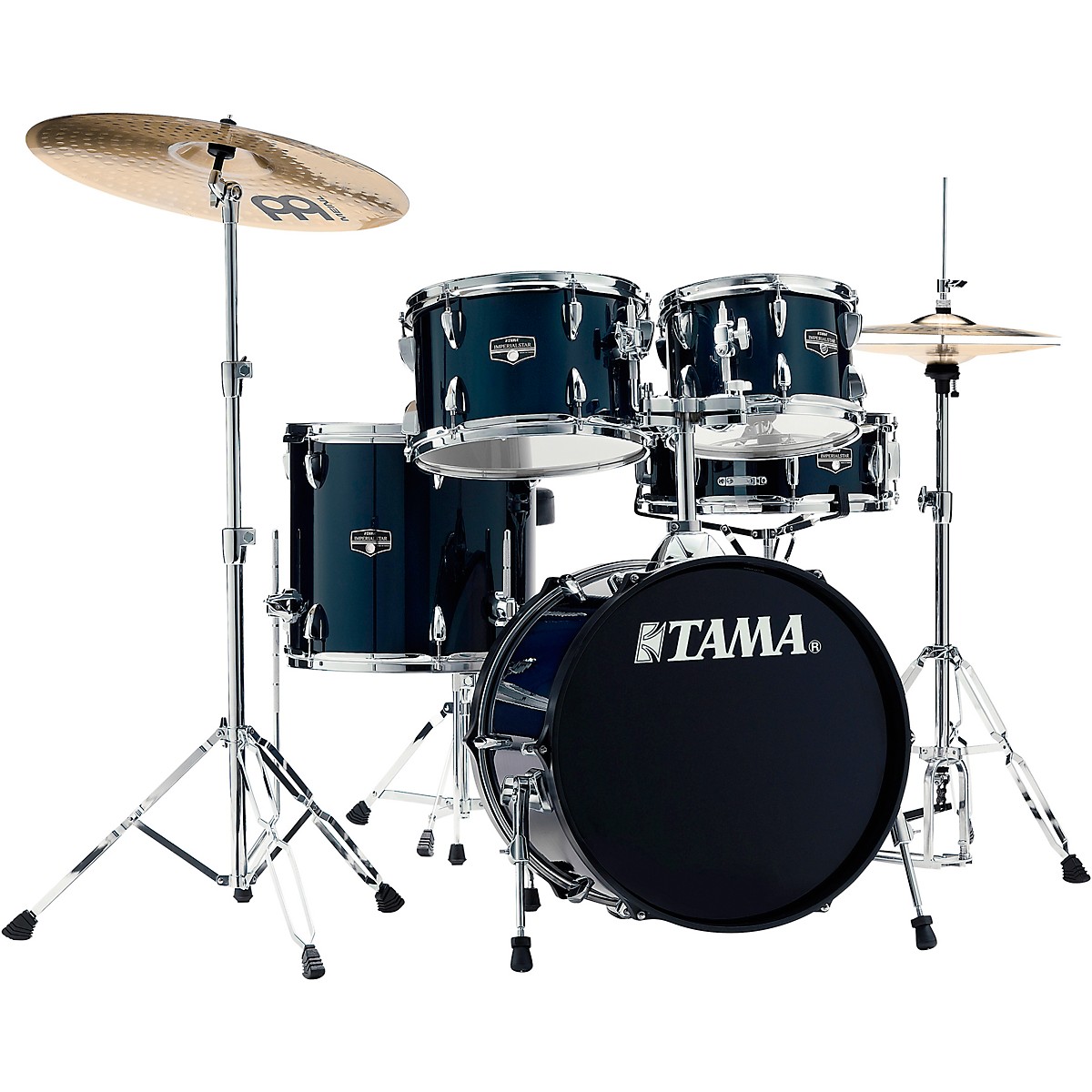 TAMA Imperialstar 5-Piece Complete Drum Set with 18 in. Bass Drum and ...