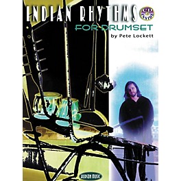 Hudson Music Indian Rhythms for Drumset by Pete Lockett (Book/CD)