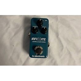 Used TC Electronic Infinite Sample Sustainer Effect Pedal