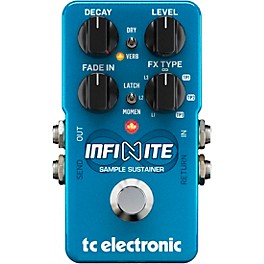 TC Electronic Infinite Sample Sustainer Effects Pedal