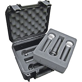 Open Box SKB Injection-Molded Microphone Case for 6 Mics Level 1