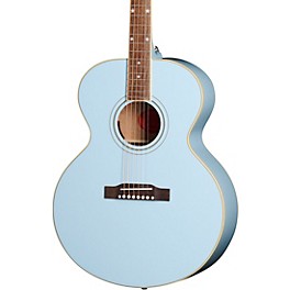 Blemished Epiphone Inspired by Gibson Custom J-180 LS Acoustic-Electric Guitar Level 2 Frost Blue 197881147082