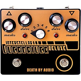 Open Box Death By Audio Interstellar Overdriver Deluxe Dual Overdrive Noise Effects Pedal