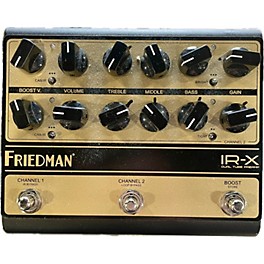 Used Friedman Ir-x Dual Tube Preamp Effect Pedal