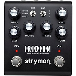 Open Box Strymon Iridium Amp and IR Cab Simulator Effects Pedal