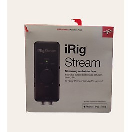 Used IK Multimedia Irig Stream Audio Interface