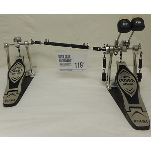 Used TAMA Iron Cobra 200 Double Bass Drum Pedal Double Bass Drum Pedal