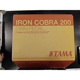 Used TAMA Iron Cobra 200 Twin Double Bass Drum Pedal