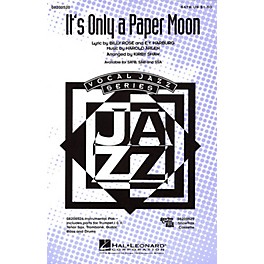 Hal Leonard It's Only a Paper Moon SATB arranged by Kirby Shaw