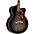 Epiphone J-200 EC Studio Acoustic-Electric Guitar Transparent Ebony Burst