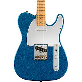 Blemished Fender J Mascis Telecaster Maple Fingerboard Electric Guitar Level 2 Sparkle Blue 197881085766
