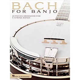 Hal Leonard Bach For Banjo - 20 Pieces Arranged for 5-String Banjo