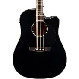 Jasmine JD-39 Dreadnought Acoustic-Electric Guitar Natural Jasmine JD-39 Dreadnought Acoustic-Electric Guitar Black