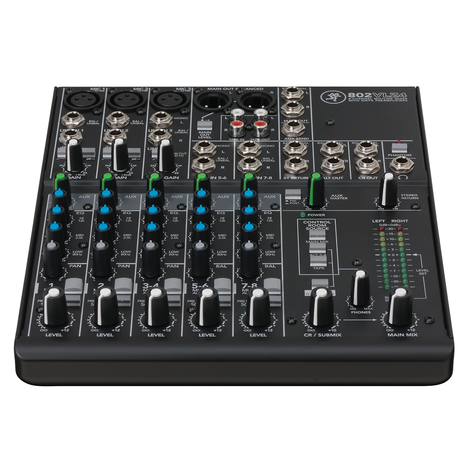 Mackie VLZ4 Series 802VLZ4 8-Channel Ultra Compact Mixer