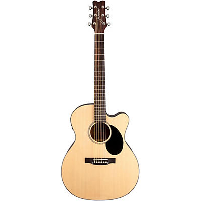 Jasmine Jo-36Ce Cutaway Orchestra Acoustic Electric Guitar Natural for sale