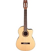 Jasmine Jc-25Ce Cutaway Classical Acoustic-Electric Guitar Natural for sale
